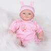 Lifelike Baby Reborn Dolls Rooted Mohair Silicone Vinyl Fake Newborn Doll Baby