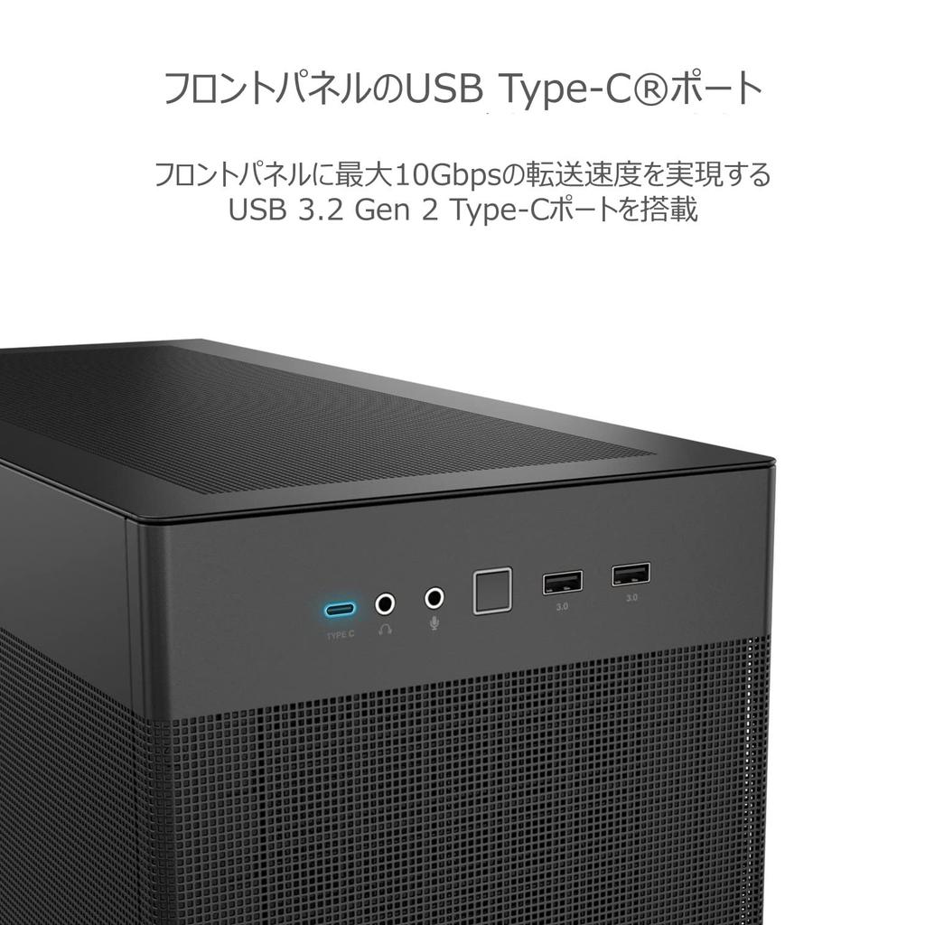 ASUS AP201 PRIME CASE MESH Mesh Panel Mid-Tower Micro ATX PC Case, Black, Authorized Japanese Distributor Product