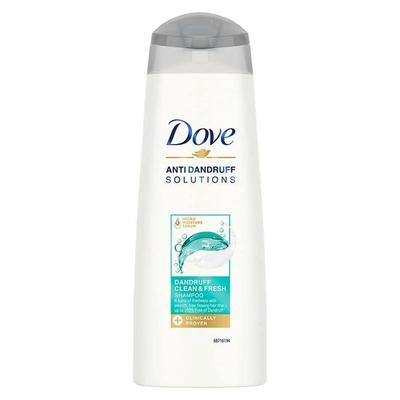 Shampoing Dove Dandruff Clean & Fresh pour cuir chevelu sec, qui démange et pèle, 180 ml