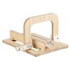 Soap Cutter, 0-2 Inch Adjustable Thickness, Wood Soap Slicer with Stainless Steel Adjustable Wire Tension, with Extra Wires, Multi Handmade Cutter for