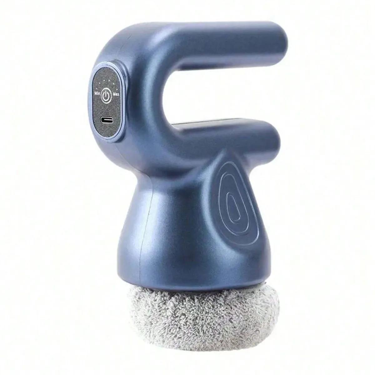Electric Rotating Mini Massager Home Vibratory Handheld Slimming Machine Relax Body Beauty Massagers Lift And Tighten Fascia Gun синий