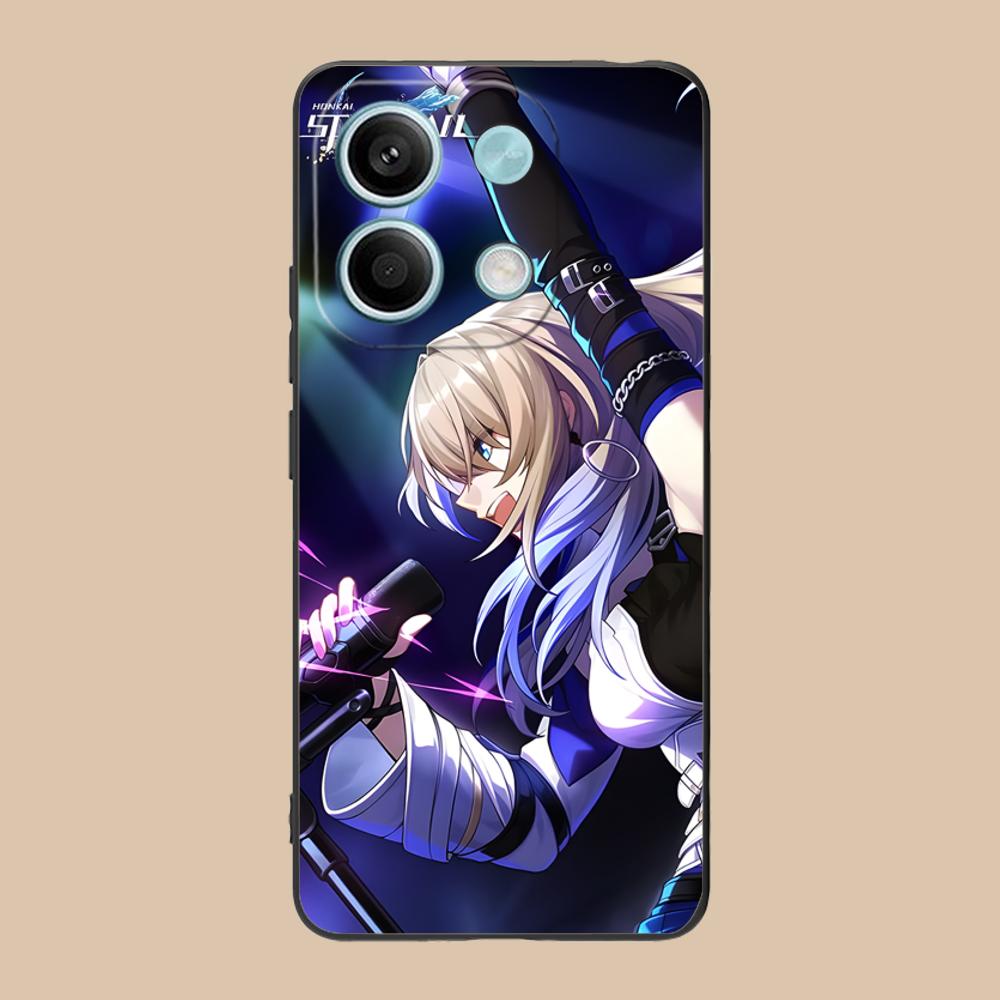 HSR Serval Matte TPU Mobile Phone Case for Xiaomi 15 14 13 12 Mi 11 T Ultra Lite Pro S X 5G Colorful Printing Cover