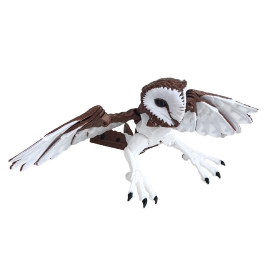 

Yousheng 3D-печатная фигурка совы, подвижная фигурка сипухи, настольная фигурка совы с возможностью менять позу, игрушка для снятия стресса с гибкими крыльями и телом, подарок для любителя птиц коричневый