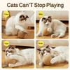 8/10CM Interactive Sisal Cat Scratching Ball Toy For Kitten Teeth Cleaning Anti Bite Cat Ball Sounding Toy Pet Supplies