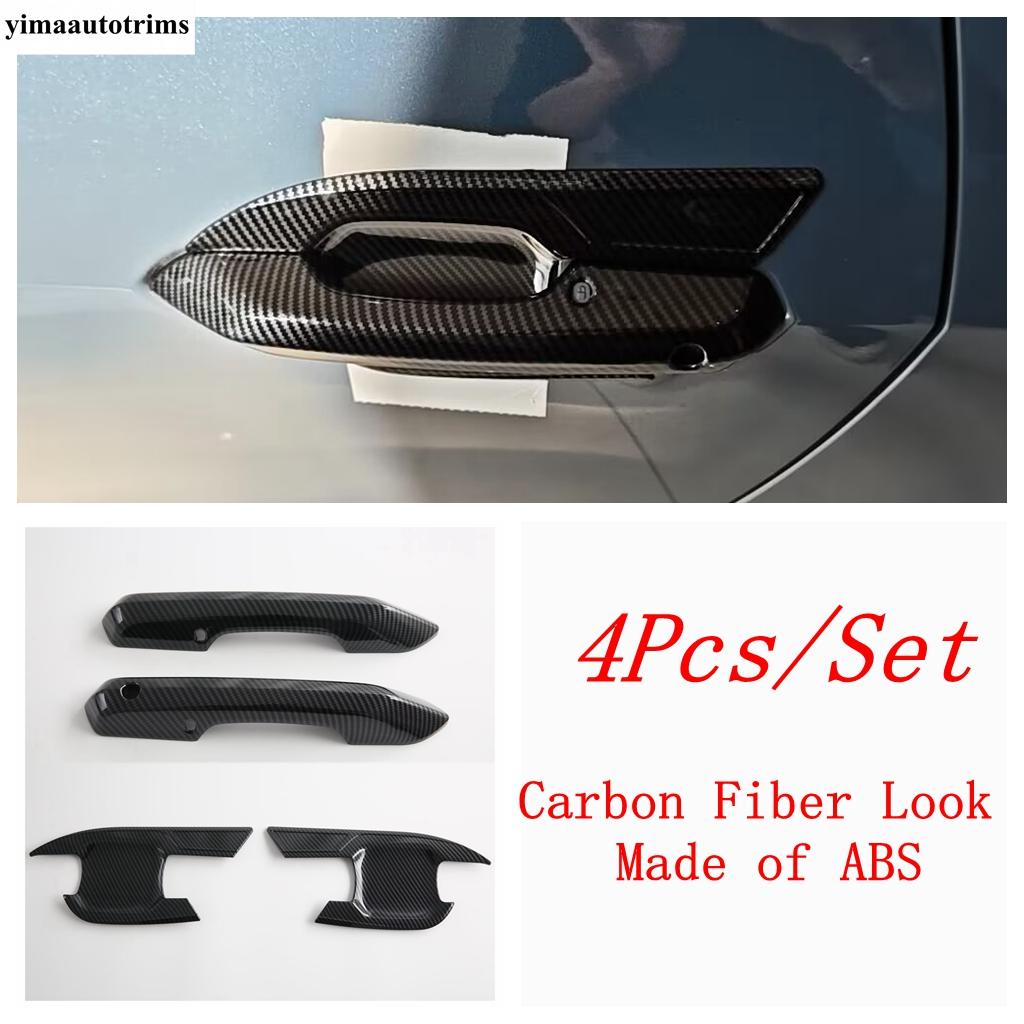 Rear Fog Lamp / Brake Light / Rearview Mirror / Door Handle Bowl / Fuel Tank Cover Trim Accessories For Ford Mustang 2024 2025
