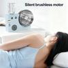 Portable Mist Table Fan Ultra-Quiet Operation Desk Fan with Cooling Mist Spray USB Rechargeable Desk Fan for Office Home Travel Bedroom