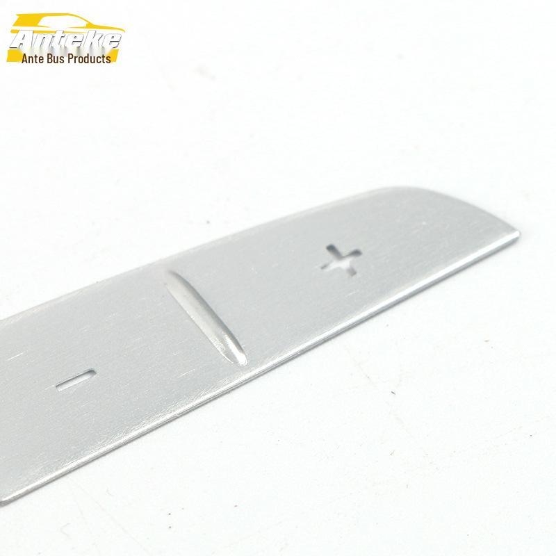 High Configuration Steering Wheel & Dashboard Button Stickers for 20 Models in 3 Series - Aluminum Alloy Accessories