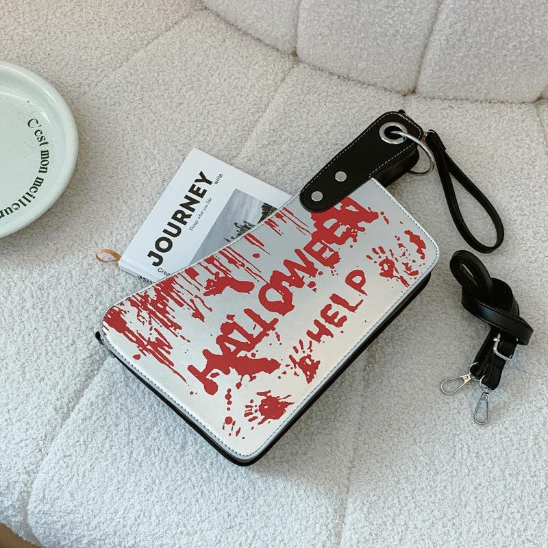 

Fashion personalized kitchen knife small bag 2025 new Mori soft girl niche versatile hand carry trend messenger small square bag серебряный