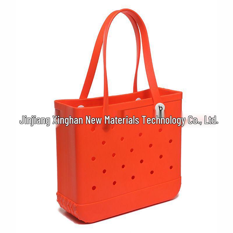 EVA Candy Color Large Capacity Beach Tote Bag