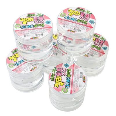 Mytoys jelly plump CLEAR slime 6p, προμήθειες κορεατικών παιχνιδιών