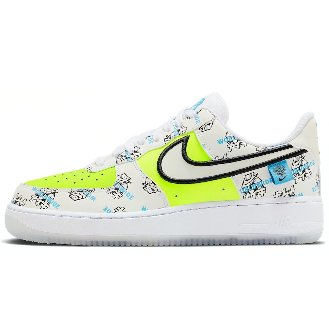 

Nike Air Force 1 07 LV8 Worldwide Pack Katakana Sneakers DA1343-117 36