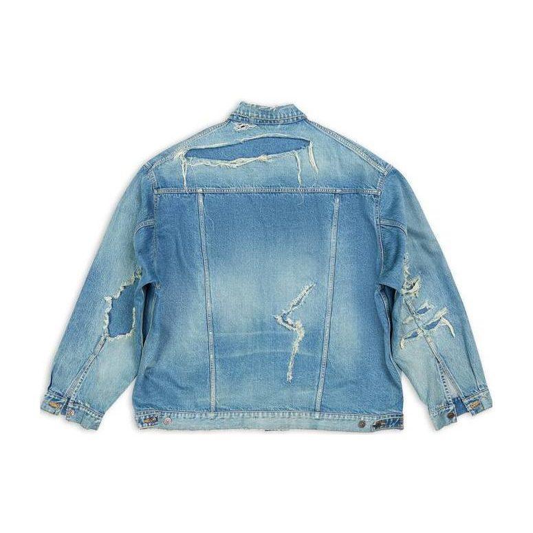 Balenciaga SS23 Denim Jacket Men's Denim Blue 727840TNW014268