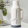 Large Capacity Insulated Hot Water Bottle for Dorms and Home, Classic Plastic Shell