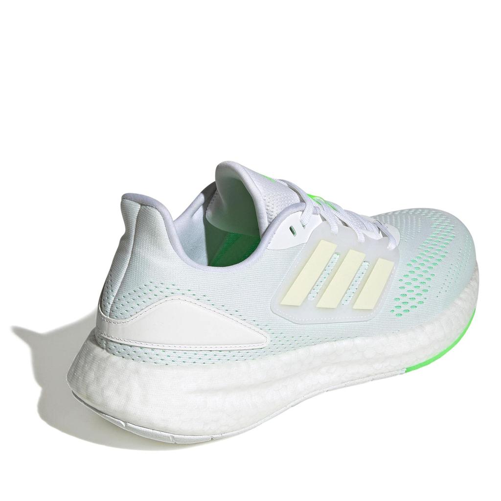 Adidas Pure Boost 22 LOT20 Running Footwear Green Size Cm Shoes, White/Cloud White/Beam (GZ5175), 28.0