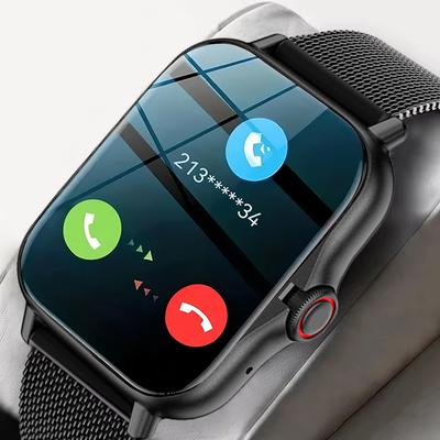 Умные часы 2024 года для телефона Android, 1,44-дюймовый цветной экран, Bluetooth-звонки, мониторинг кислорода/давления в крови, умные часы для женщин и мужчин