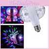 E27 6w Double-headed Led Ball Stage Rgb Light Bulb Amazing For Club And Party Atmosphere