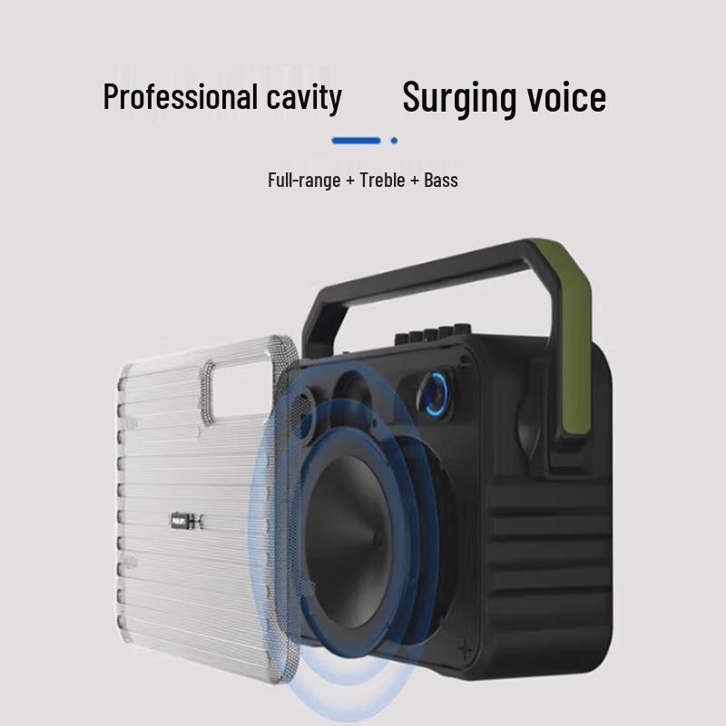 Philips SD68 Portable Outdoor KTV Speaker with Microphone (CN Version)