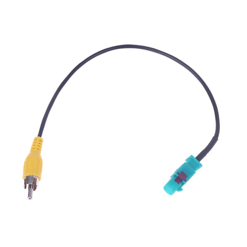 

1/2 шт. Кабель-адаптер для камеры заднего вида Разъем Fakra к RCA Линия заднего хода Провод для преобразования заднего вида автомобиля