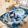 Eeyore Pattern Rug with A Sleeping Cloud Motif - Non-slip Kitchen Mat, Outdoor Rug Home and Bedroom Decor Yoga Mat Birthday Gift