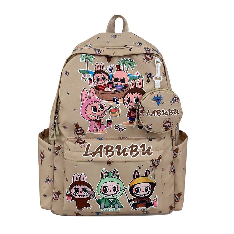 School Bag Cartoon Student New Student Backpack Large Capacity Backpack Primary and Secondary School Students