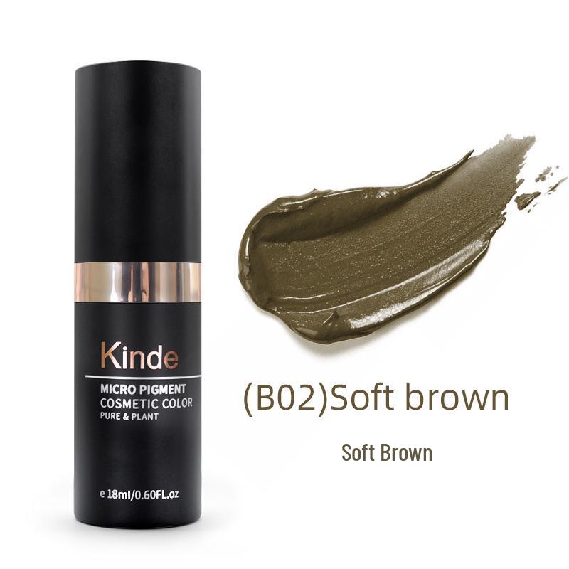 

Kinde Полуперманентный пигмент для бровей и губ - Коричневая серия