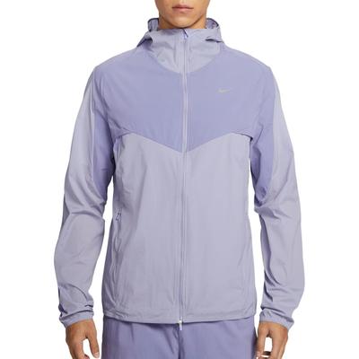 Stride Gewebte Wasserdichte Atmungsaktive Kapuzen-Laufjacke Herren Jacken IF2368-506