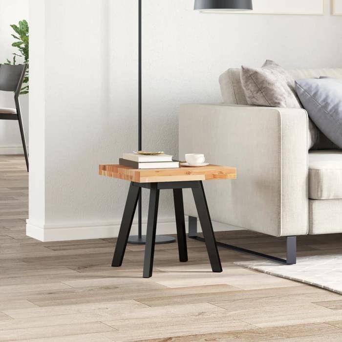 VidaXL Dessus de table carré 40x40x4 cm bois massif d'acacia, dessus de table de rechange, dessus de table carré, dessus de 4008724