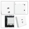 220V to 5V USB Wall Outlet Socket Tamper-Resistant Receptacles Plug Power Outlet with 2/4 USB Ports Electrical USB Socket