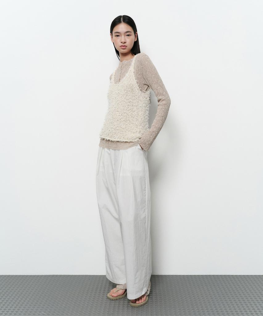 Daiaegeuneol Tape Knit Sleeveless (Ivory)