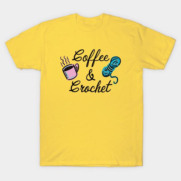 

Unisex Fashion TShirt Coffee And Crochet Print TShirt Plus Size S-5XL T-Shirt 100%Cotton Tops O Neck Short Sleeve Tees XL жёлтый