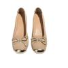 French 2025 Autumn New Soft-soled Square Head Shallow Mouth Bow Flat-soled Ballet Shoes Chinese Retro Single Shoes Women
