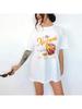 4172-Water Summer New Cartoon T-Shirts Harajuku Short Sleeve Loose OCasual Tops Wounisex O Neck All Match Casual Tees