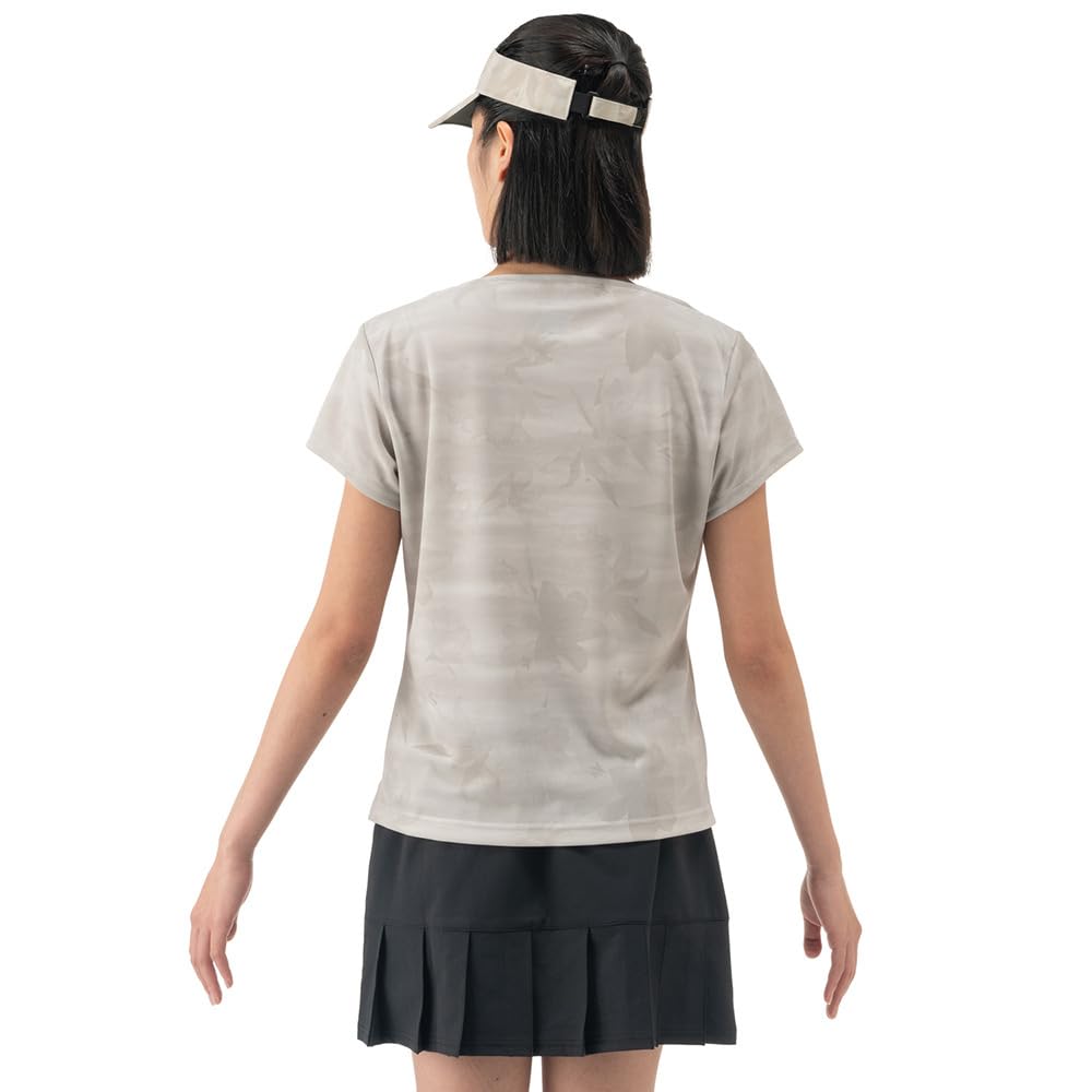YONEX Game Greige Size L Women's Shirt, 20908, (796),