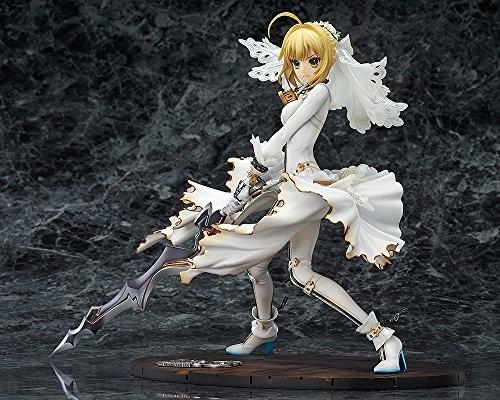 Fate EXTRA CCC Saber Bride 1 7 scale ABSPVC painted Figure Japan Used