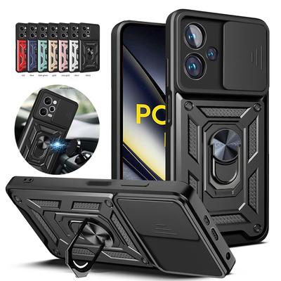Nárazuvzdorné pancierové magnetické puzdro pre Poco F6 F5 F4 GT F3 X5 Pro X4 GT X3 NFC Coque pre Poco M5S M4 M3 Pro C40 Držiak Kryt telefónu