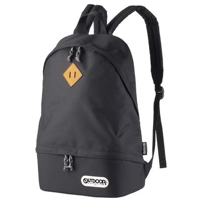 OUTDOOR PRODUCTS Kameratasche Kamera Daypack 03 Separate Ober- und Unterseite, praktisch für den täglichen Gebrauch Schwarz 2ODCDP03BK