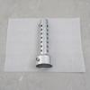 45mm Silver Universal Motorcycle Exhaust Can DB Killer Silencer Muffler Baffle
