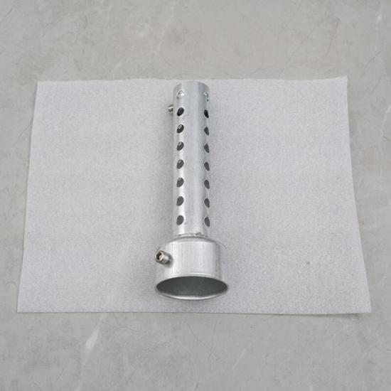45mm Silver Universal Motorcycle Exhaust Can DB Killer Silencer Muffler Baffle