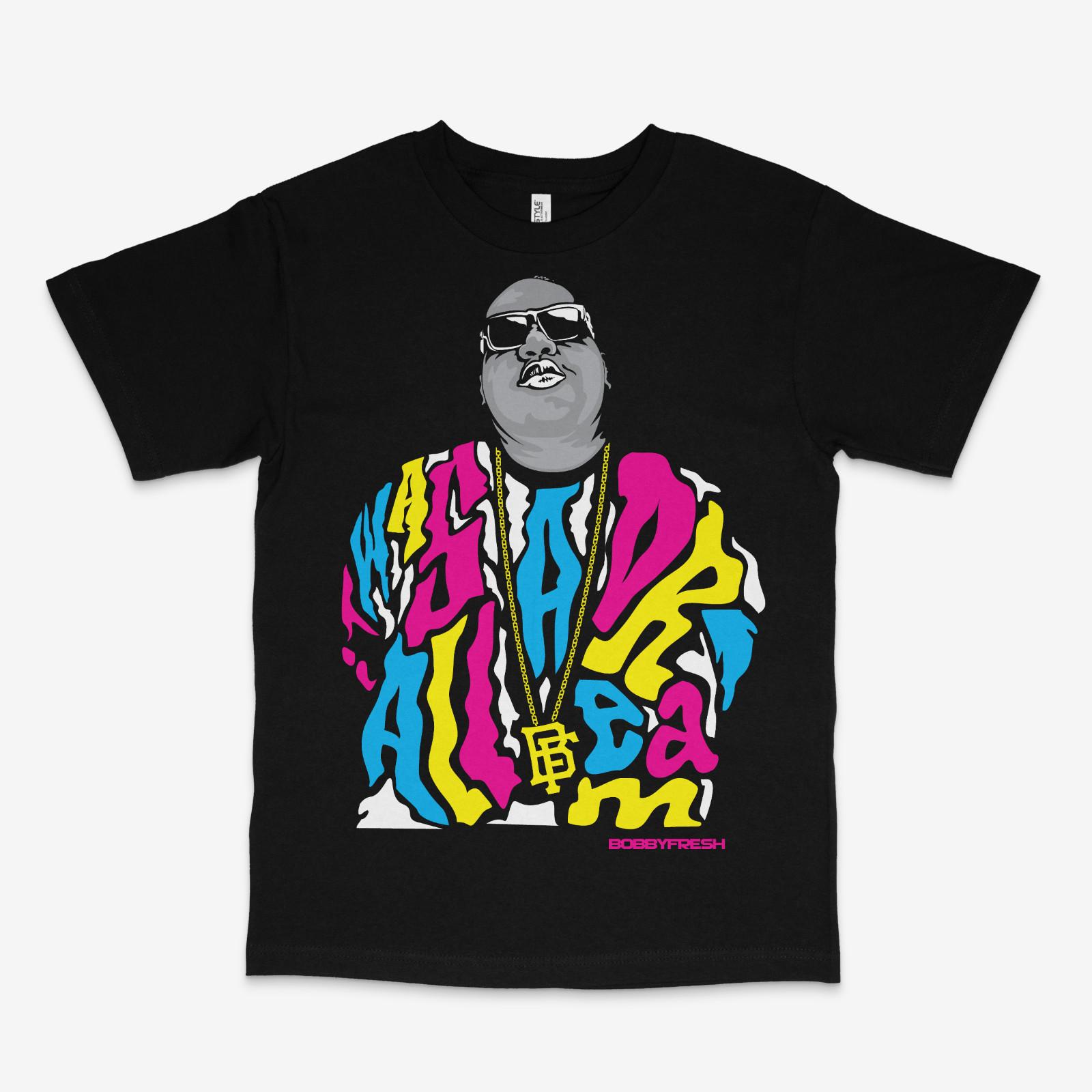 Biggie Dream Smalls Black Tee S