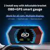 OBD2 GPS Bordcomputer Windschutzscheibenprojektor Auto Elektronik Digitales Head-Up-Display OBD+GPS Smart P17 Für HUD Übergeschwindigkeitswarnung
