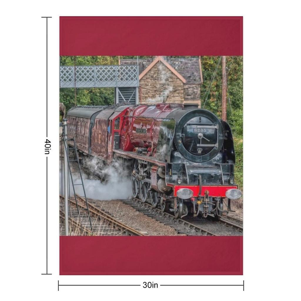 6233 Duchess of Sutherland Throw Blanket Shaggy Hair Loose Flannel Blankets
