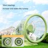 Silents Hamster Wheel Multifunctional Hamster Wheel Quite Running Spinner Wheel with Water and Food Solution