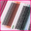 Premium DIY Mixed Cluster False Eyelash Set - 547 Dense, Curled Segments for a Customized Look