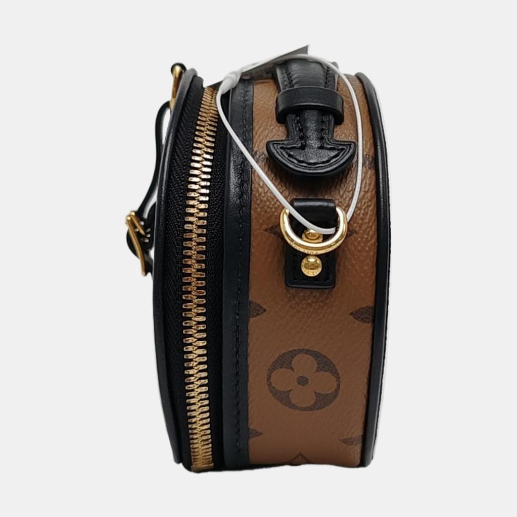 [Pre-Owned] Louis Vuitton Mini Boite Chapeau 'Brown Monogram Reverse Canvas' - Very Good #1IXSV4M