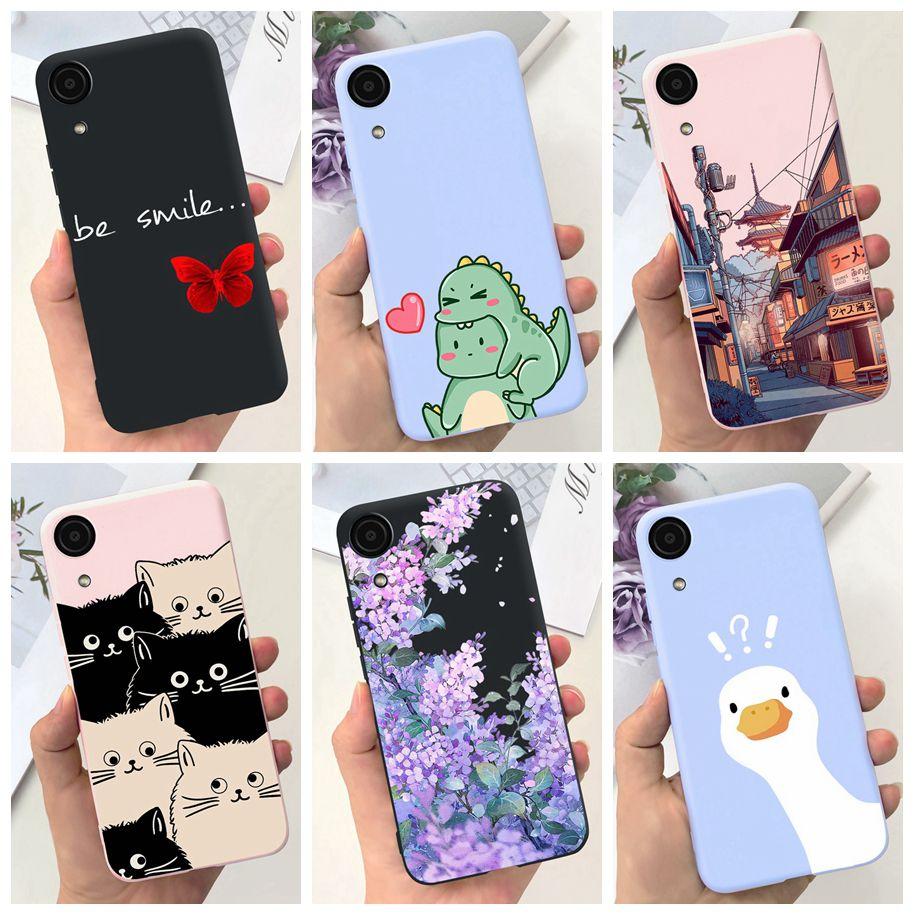 

For Samsung Galaxy A03 Core Case SM-A032F Fashion Flower Cartoon Soft Silicone Back Cover For Samsung A03 Core A032 A03Core Capa For Samsung A03 Core