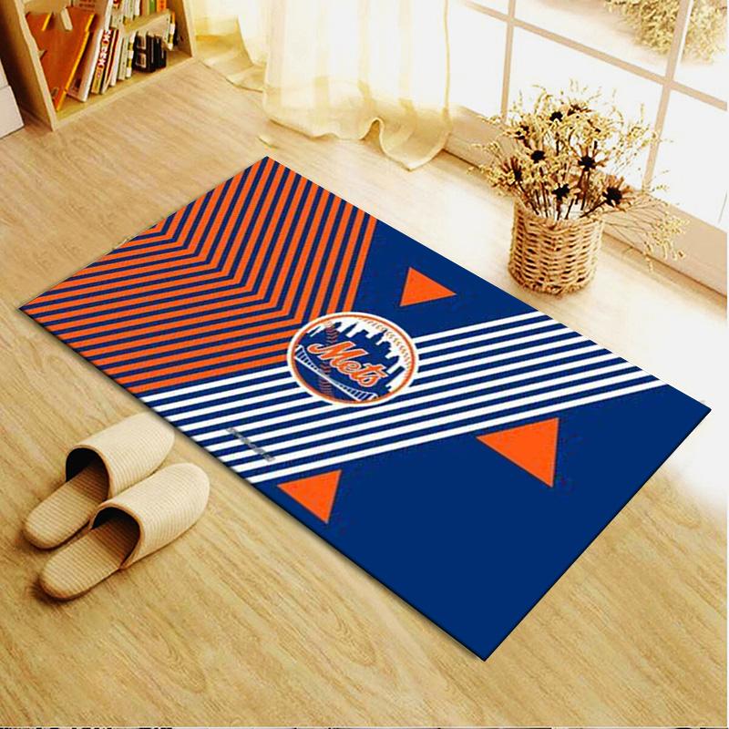 New York Mets Carpet Rug for Living Room Bedroom Home Sofa Decoration,Kids Play Non-slip Floor Mat