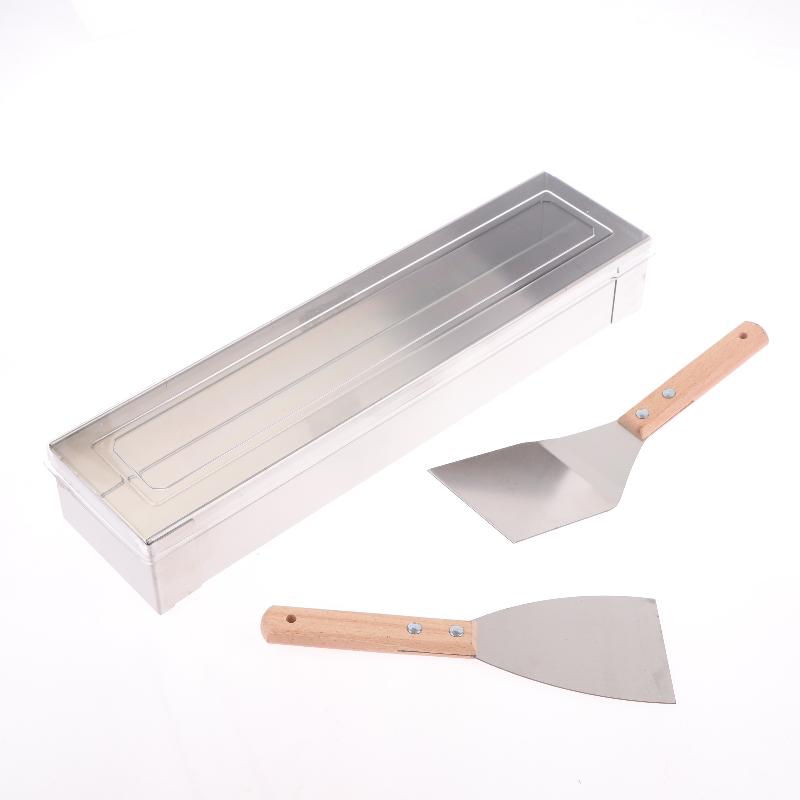 Tiramisu Formă Detașabilă Suport Inox Cutie Embrion Tort Tavă Lungă Set Unelte Spatulă Formă Tort Bucătărie Accesorii Bucătărie
