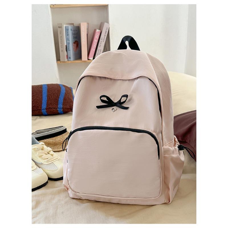 

Школьный рюкзак новый высокая ценность оригинальный стиль свежий и милый рюкзак для учеников средней школы легкий большой вместимости рюкзак розовый