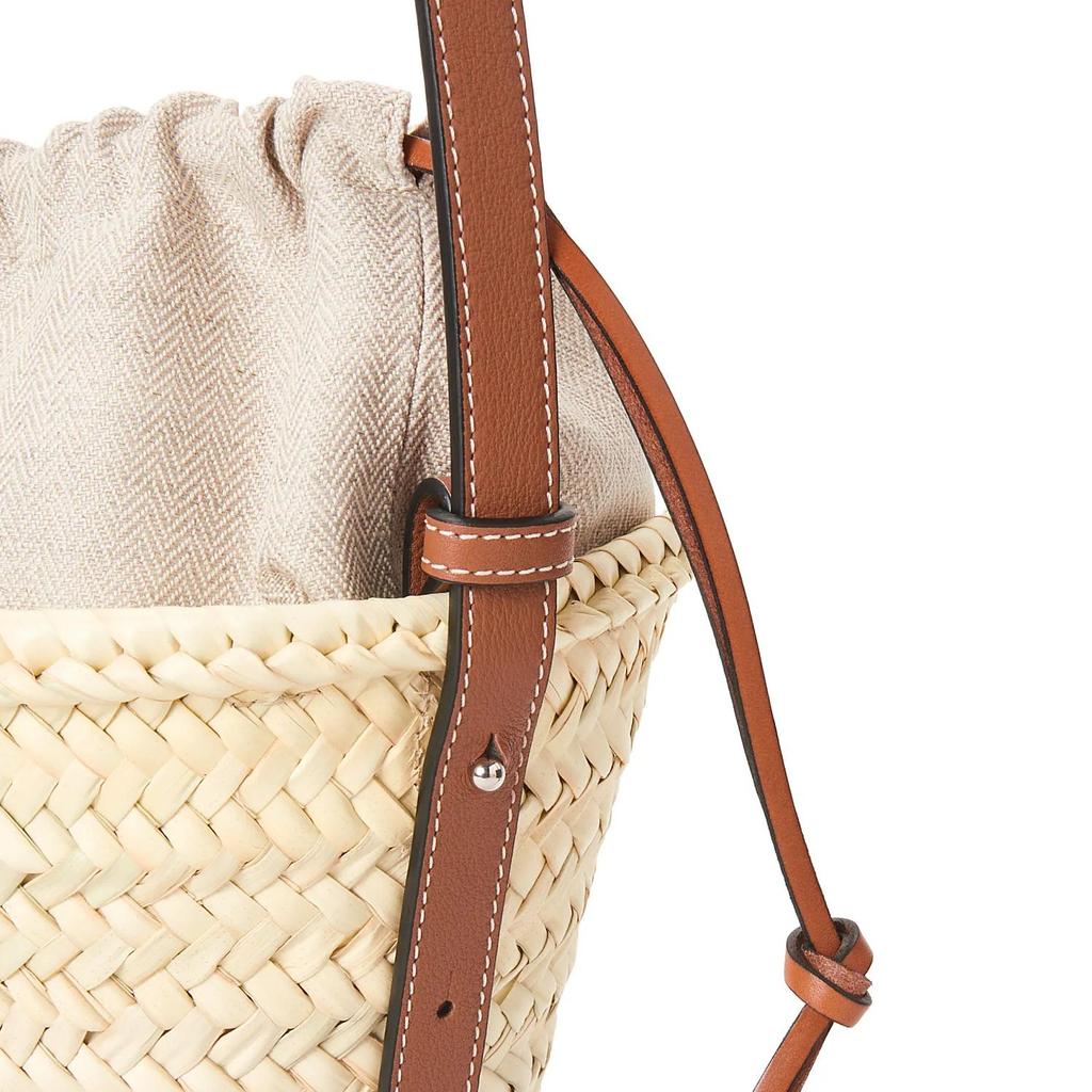 Loewe Τσάντα Bucket με Κορδόνι Φυσικό/Καφέ Γυναικείες Tote_bags A223222X01-2435