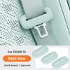For ZEEKR 7X 007GT 007 001 009 Mix Car Seat Belt Anti Scratch Protector Case Cover Seatbelt Buckle Cover Soft Silicone Collision